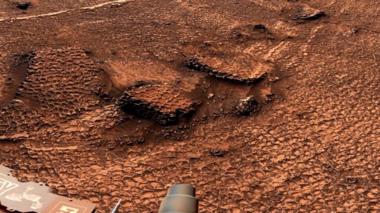 Descubren un misterioso “panal” en Marte: ¿qué son los miles de polígonos captados por Curiosity?