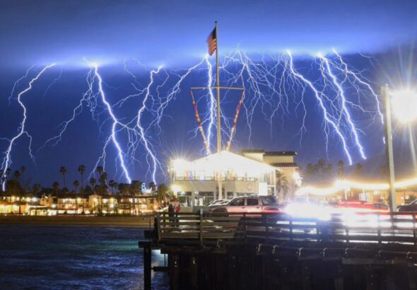NATURALEZA CIELO TORMENTAS ELECTRICAS LLUVIA