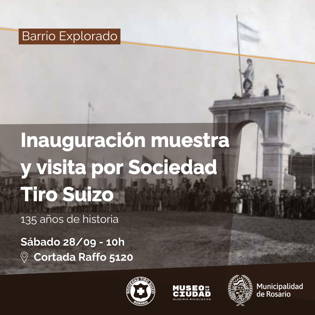 Invitan a un recorrido guiado por el Tiro Suizo